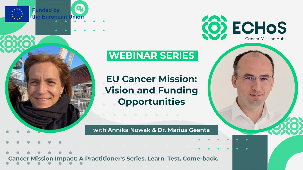 EU Cancer Mission: Vision and funding opportunities