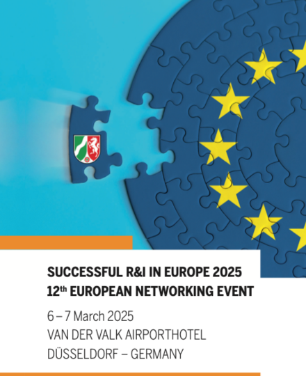 Banner 12th European Networking Event: Successful R&I in Europe